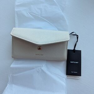 Matt & Nat Cream Wallet